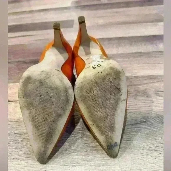 BCB Girls Gold Stiletto Size 7.5 - Picture 6 of 6